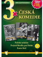 DVD Film 3x Czech Comedy 4: The Last Strongman, The Ring + Mrs. Dulska's Morality, Kantor Ideal /paper pouche - Film na DVD