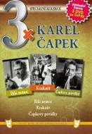 3x Karel Čapek - White Sickness, Krakatit, Čapek's Stories /paper pockets/ (3DVD) - DVD - DVD Film