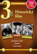 3x Historical film - Jan Roháč z Dubé, Janosik, Black Banner /paper pockets/ (3DVD) - DVD - DVD Film