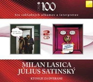 Lasica Milan &amp; Július Satinský: Ktosi je za dverami 1 + 2 (2x CD) - CD - Music CD