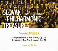 Dvořák Antonín: Treasures of the Slovak Philharmonic: Dvořák - Symphony No. 5 &amp; 7 (2013) - CD - Music CD