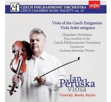 Pěruška Jan: Viola české emigrace - CD - Hudební CD - Main image