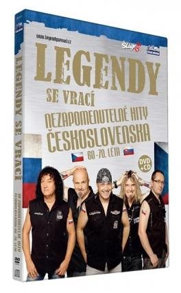 Legends Return: Unforgettable Hits of Czechoslovakia CD + DVD - Music CD - Main image