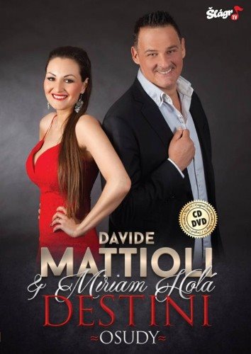 Davide Mattioli & Miriam Holá: Destiny - Osudy (CD+DVD, 2017) - Music CD - Main image