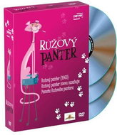 Kolekce Růžový panter: Růžový panter + Růžový panter znovu zasahuje + Pomsta Růžového pantera (3DVD) - Film na DVD