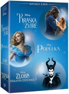 Collection of Fantasy Fairy Tales (3DVD): Beauty and the Beast + Cinderella + Maleficent - DVD Film