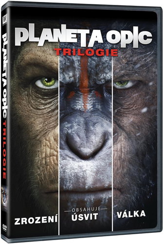 Planet of the Apes Trilogy (3DVD) - DVD - DVD Film - Main image