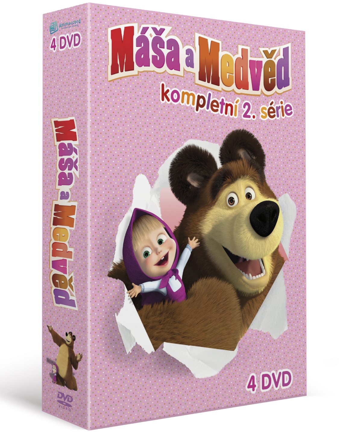 M a a medv d Masha and the Bear 5 8 Collection 4DVD DVD