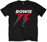 Bowie David - 75th Logo - size L - T-Shirt