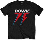 Bowie David - 75th Logo - size S - T-Shirt