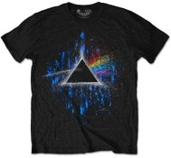 Pink Floyd - Dark Side of the Moon Blue Splatter - velikost S - Tričko