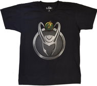 Marvel - Loki Symbol - velikost M - Tričko