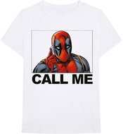 Deadpool - Deadpool... Call Me - velikost S - Tričko