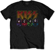 Kiss - Logo, Faces, Icons - size XXL - T-Shirt