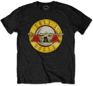 Guns N' Roses - Classic Logo - tričko M - Tričko