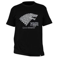 Hra o trůny / Game of Thrones - Game of Thrones - „Winter is coming” - velikost L - Tričko