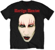 Manson Marilyn - Red Lips - velikost L - Tričko