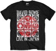 Bowie David - Live in Japan - size S - T-Shirt
