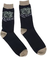 Queen – Crest Blocks unisex modré – ponožky - Ponožky