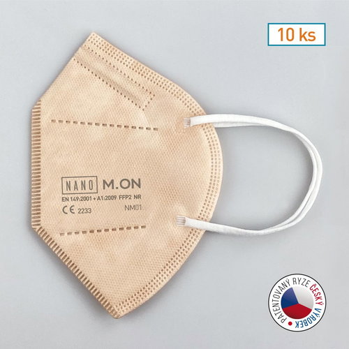 NANO M. ON Disposable Nanofibre Respirator FFP2 NR Body 10pcs - Respirator - Main image