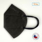 NANO M. ON Disposable Nanofibre Respirator FFP2 NR Black 10 pcs - Respirator