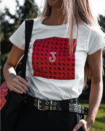 Slza - dámské skinny - velikost M - Tričko