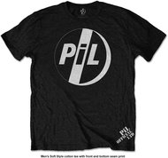 PIL (Public Image Ltd) - White Logo - velikost M - Tričko