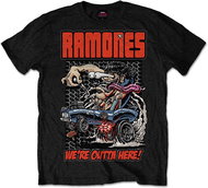 Ramones - Outta Here - velikost M - Tričko