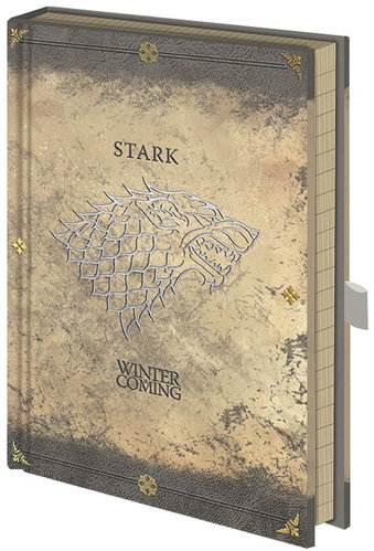 Hra o trůny / Game of Thrones - Stark - notebook - Journal - Main image