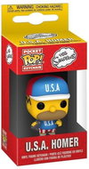 Funko POP! Simpsons S6 - USA Homer - keychain - Keychain