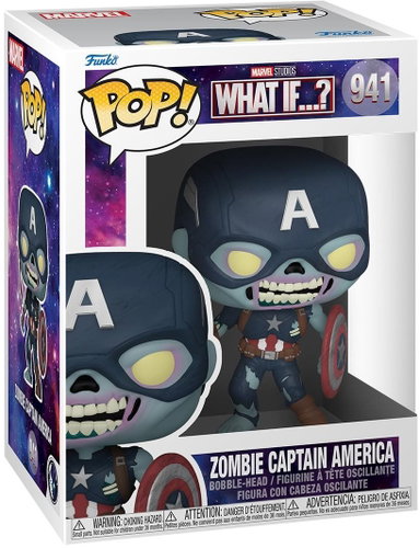 Funko POP What If S2 - Zombie Captain America - Figure - Main image