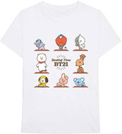 BT21 - Resting Time - tričko S - Tričko