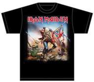Iron Maiden - Trooper - tričko S - Tričko