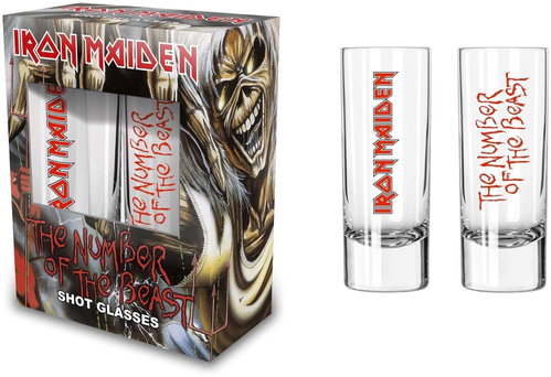 Iron Maiden - Number Of The Beast /stamprle - Glass - Main image