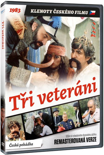 Tři veteráni (remasterovaná verze) - DVD - Film na DVD - Hlavní obrázek