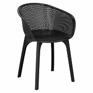 Fernity ŽIdle zahradní Dacun, černá - Zahradní židle
