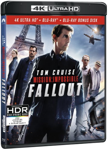 Mission: Impossible - Fallout (3 discs: UHD+BD+bonus disc) - Blu-ray + 4K Ultra HD - Blu-ray Film - Main image