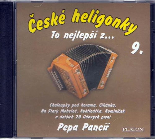 Pancíř Pepa: České heligonky 9 - CD - Hudební CD - Main image