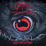 Obituary: Cause of Death - Live Infection - LP - LP vinyl