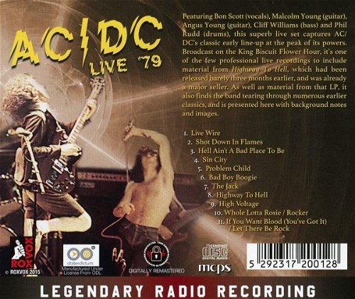 AC/DC. On A Highway To Hell (Live). 6 CDs.