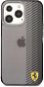 Ferrari Gradient Transparent Apple iPhone 13 Pro Max fekete tok - Telefon tok