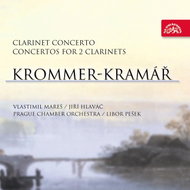 Mareš Vlastimil, Hlaváč Jiří,: Krommer-Kramář: Concertos for Clarinet - CD - Music CD