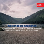 Prague Philharmonic, Bělohlávek Jiří: Mendelssohn-Bartholdy: Symphony No. 3"Scottish" and No. 4 - Music CD