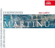 Czech Philharmonic, Bělohlávek Jiří: Martinů: Symphony No. 5 and 6 - Music CD