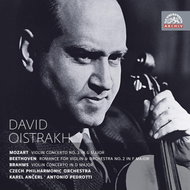 Oistrach David, Czech Philharmonic: Mozart, Beethoven &amp; Brahms: Concerts for Violin and Orchestr - Music CD