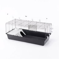 Ferplast Rabbit 120 cage, black - Cage for Rodents