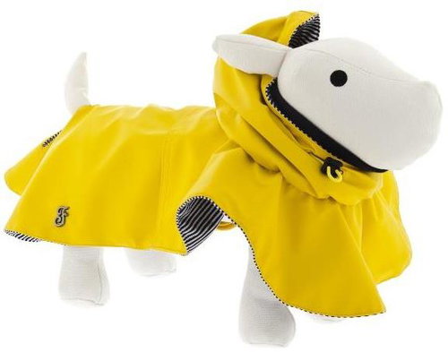 Ferribiella Yellow raincoat S - Dog Raincoat - Main image