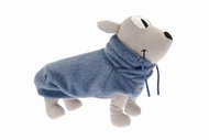Ferribiella Sweater with turtleneck BIJOUX blue 30 cm - Sweater for Dogs