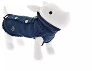 Ferribiella Sweater with fur blue 27 cm - Sweater for Dogs