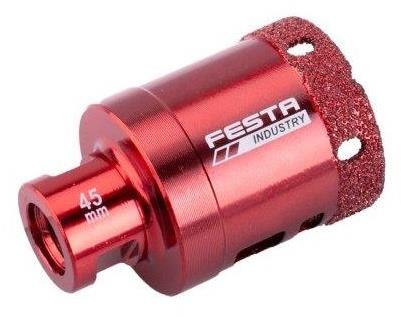 Festa Industry Diamond turning crown diameter 45 mm, M14 - Crown Drill Bit - Main image